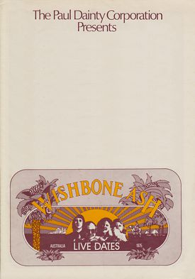 [1975 Australian Tour cover art]