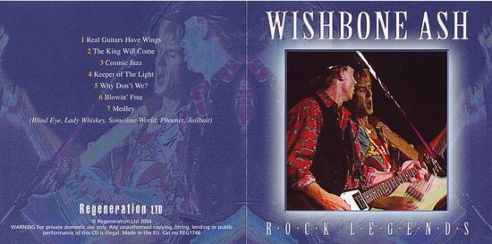[Wishbone Ash: Rock Legends CD cover art]
