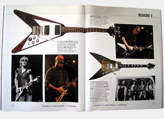 [Flying V - Explorer - Firebird, spread]