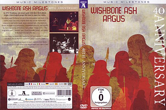 [Argus - �0th Anniversary - Music Milestones - DVD cover art]