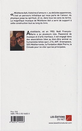 [Wishbone Ash For Ever - Book cover art, back]