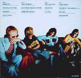 [Wishbone Ash - Japanese 2 LP compilation cover art, back]