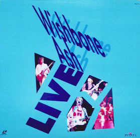 [Wishbone Ash Live - 20th anniversary, Bristol Laser Disc cover art, front]
